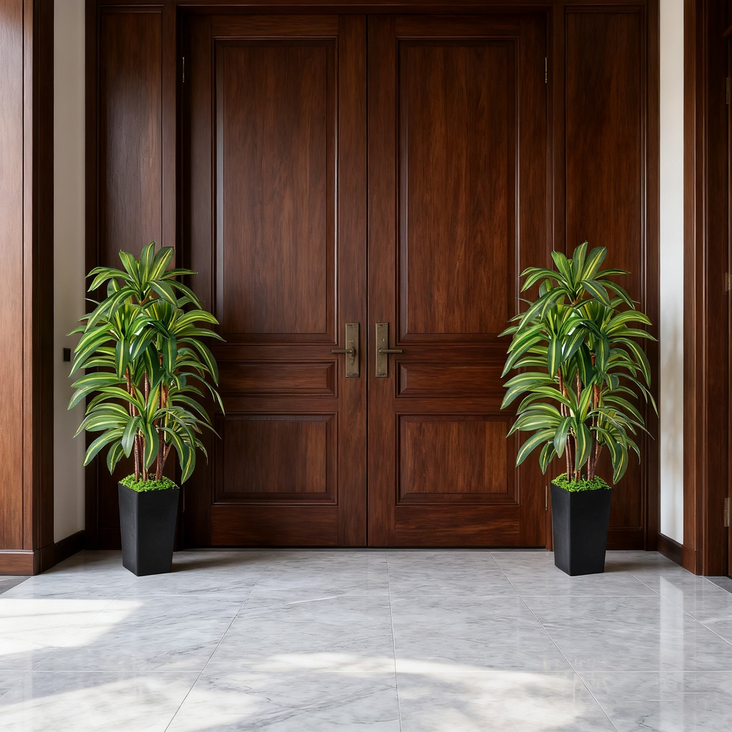 NOVAROOT 5FT Artificial Dracaena Tree Indoor Faux Plants Planter for Home Decor