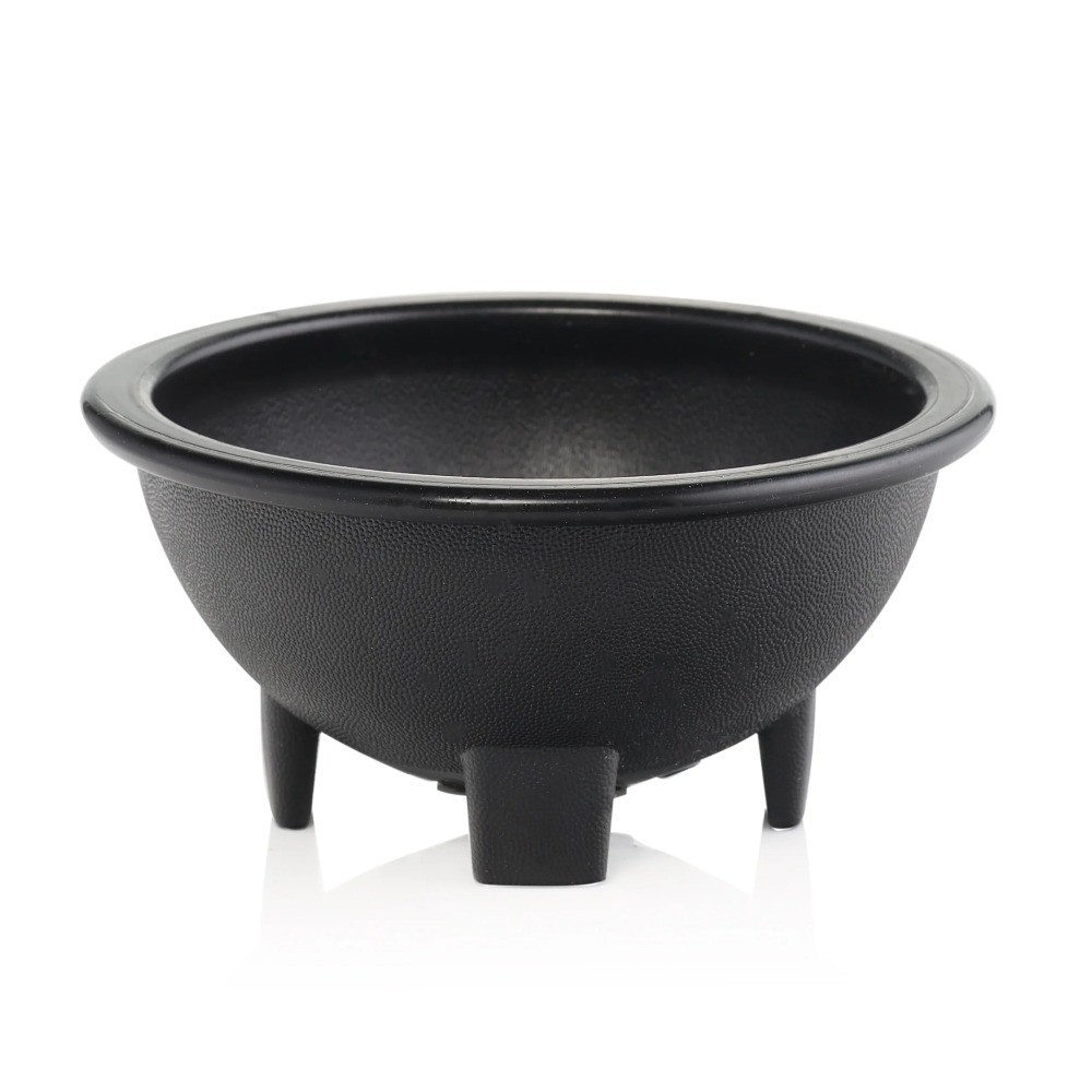6-Pack 10 oz Small Black Salsa Bowls for Serving Dip Snacks Condiments
