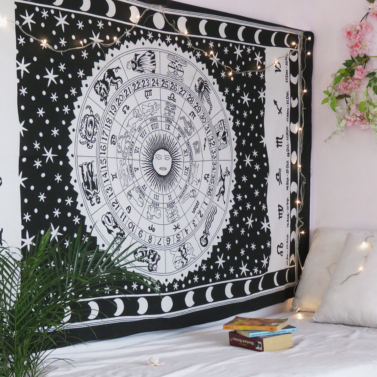 Indian Wall Hanging Twin Tapestries Bed Sheet Bohemian Boho Twin Size Home Decor