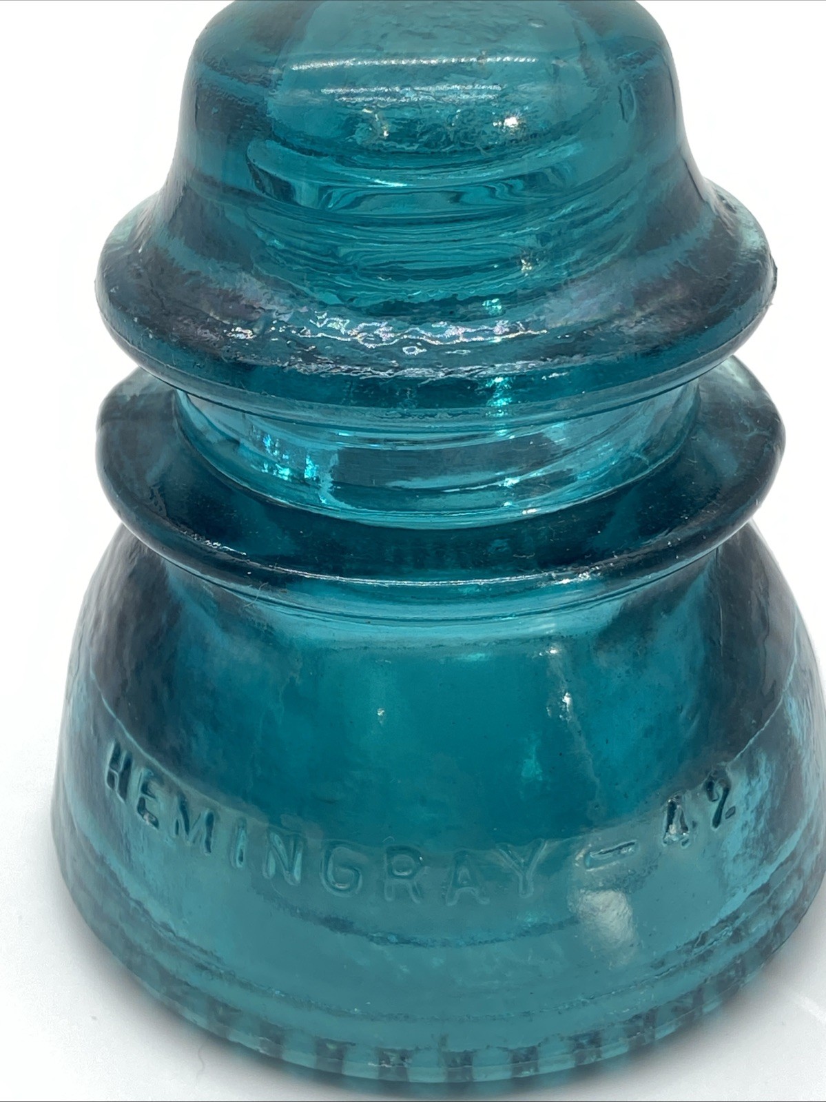 Heimingray 42 Made In USA Glass Insulator /Paper Weight/ Decorative Glass