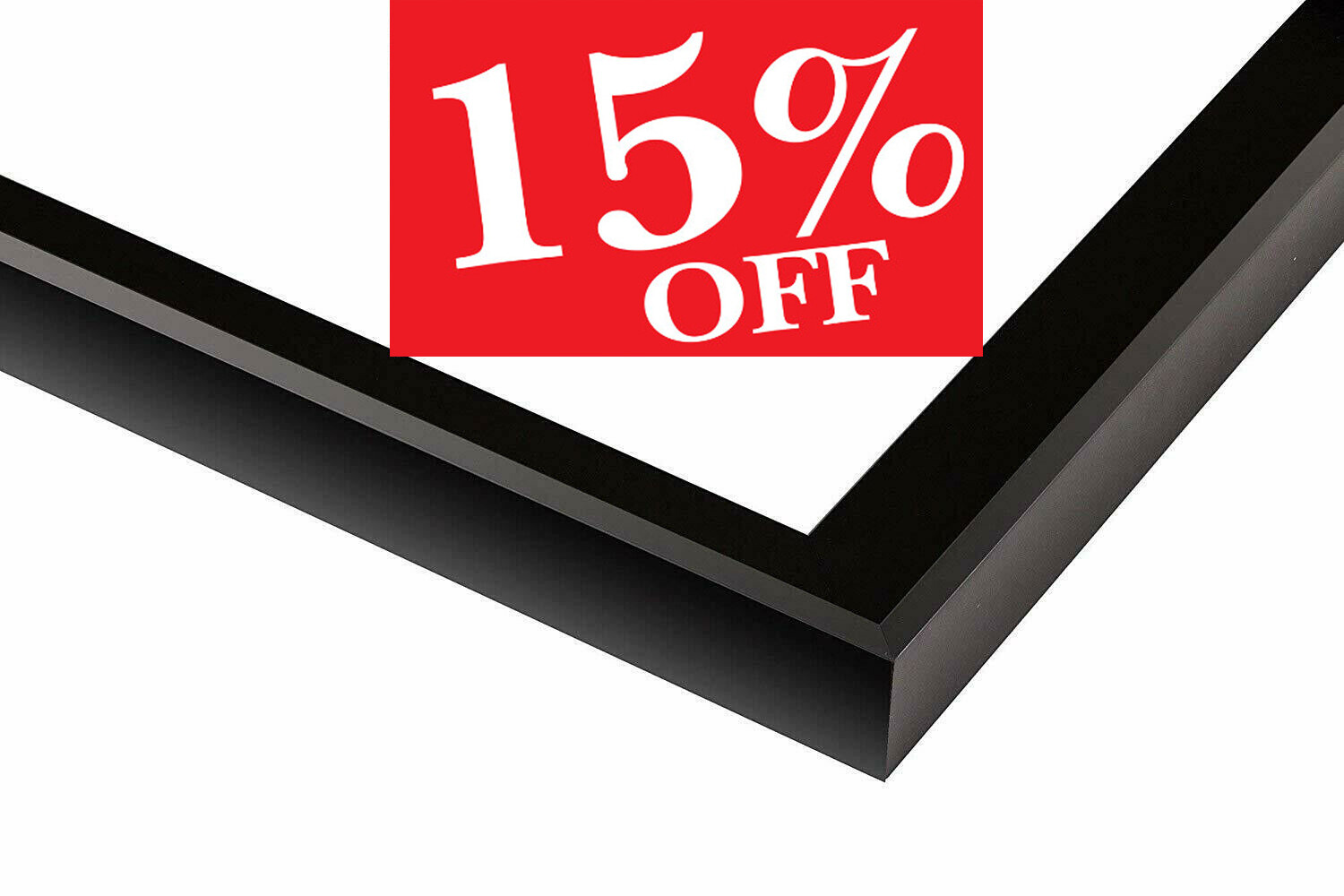 Canvas Floater Frame -Floating Frame for 1 1/4″ Deep Canvas Wall Art