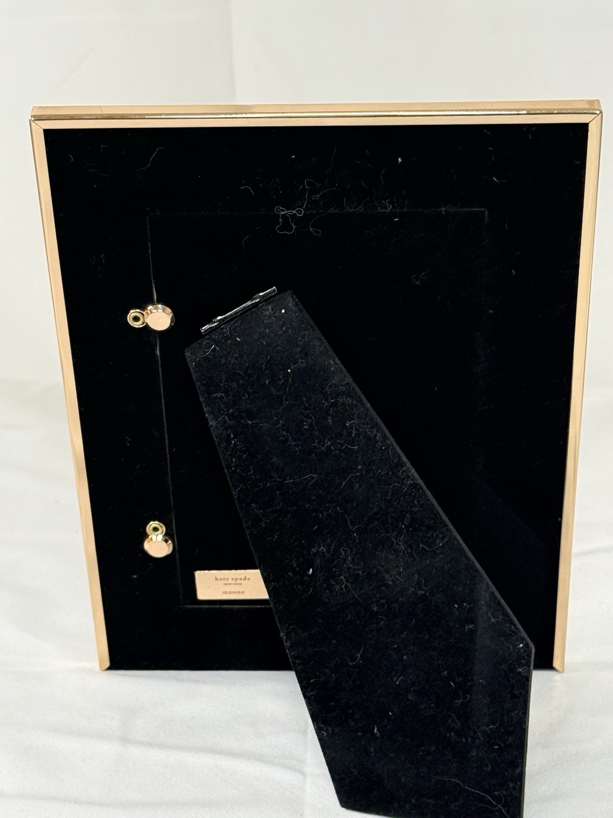 Kate Spade New York for Lenox Yellow Beveled Glass 4x6in Picture Frame