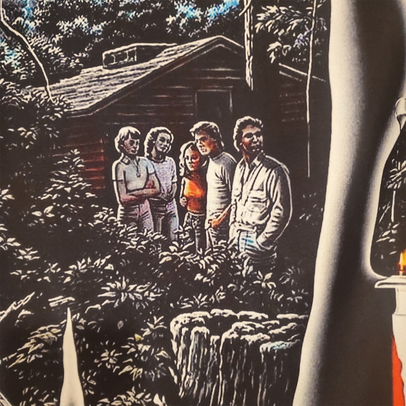 Friday the 13th banner 2×3 foot tapestry 80s VHS horror movies Jason Voorhees
