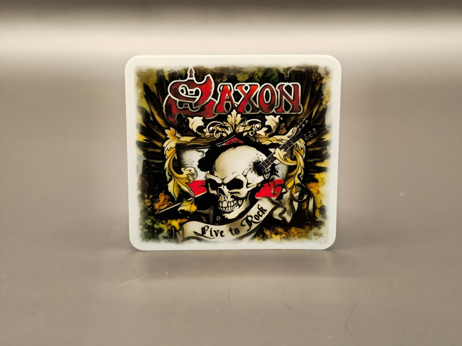 Saxon Band Inspired Stickers British Heavy Metal NWOBHM Album Vinyl Decals