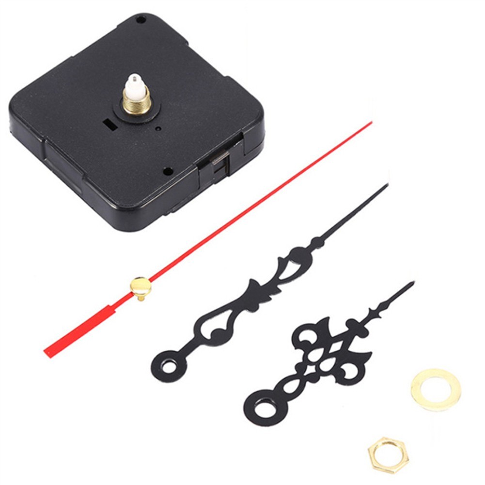 Quartz Clock Movement Mechanism Sweep Silent Wall Repair Kit Replacement DIY