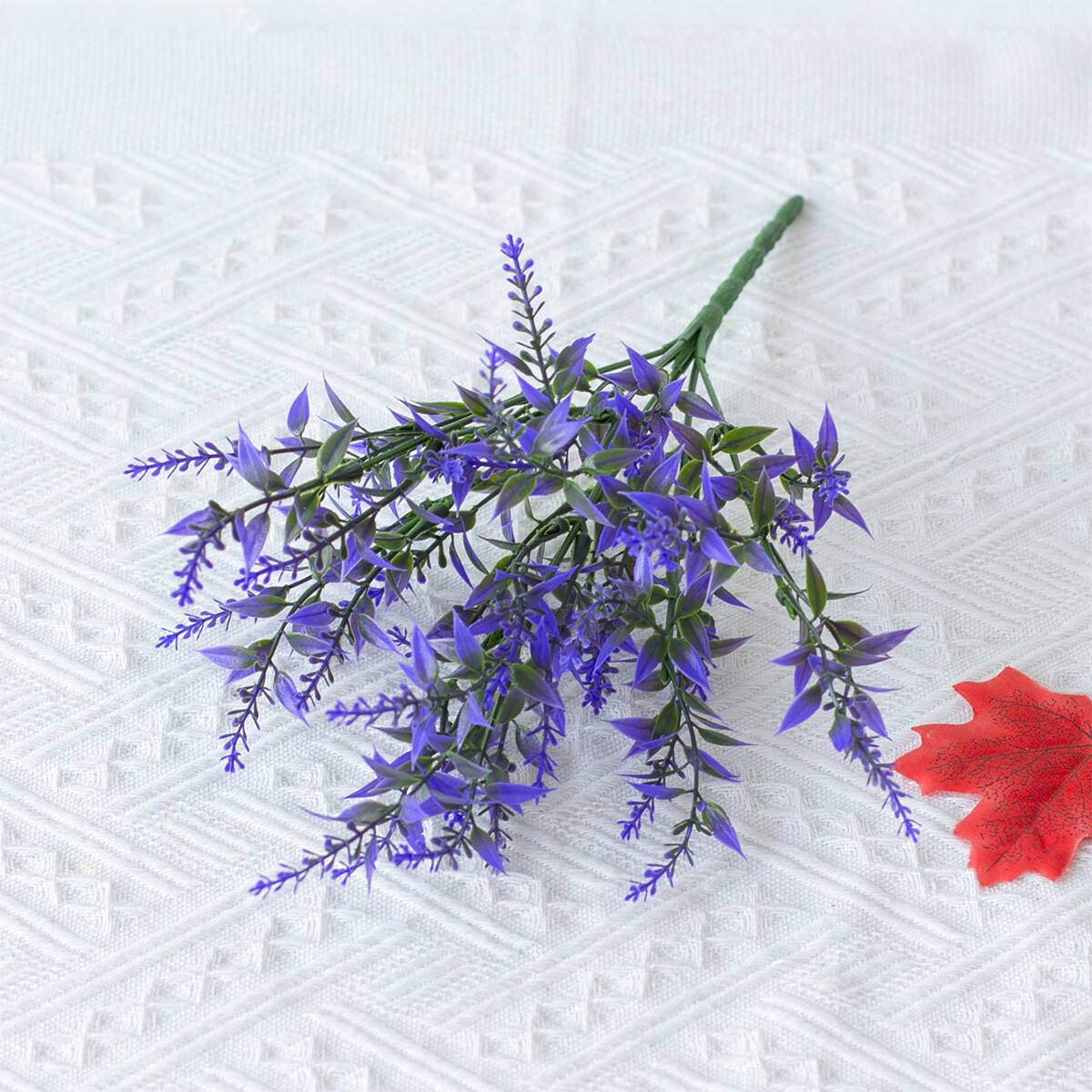 16/40 Bundles Artificial Flowers Fake Plants Outdoor UV Resistant Plastic Flower