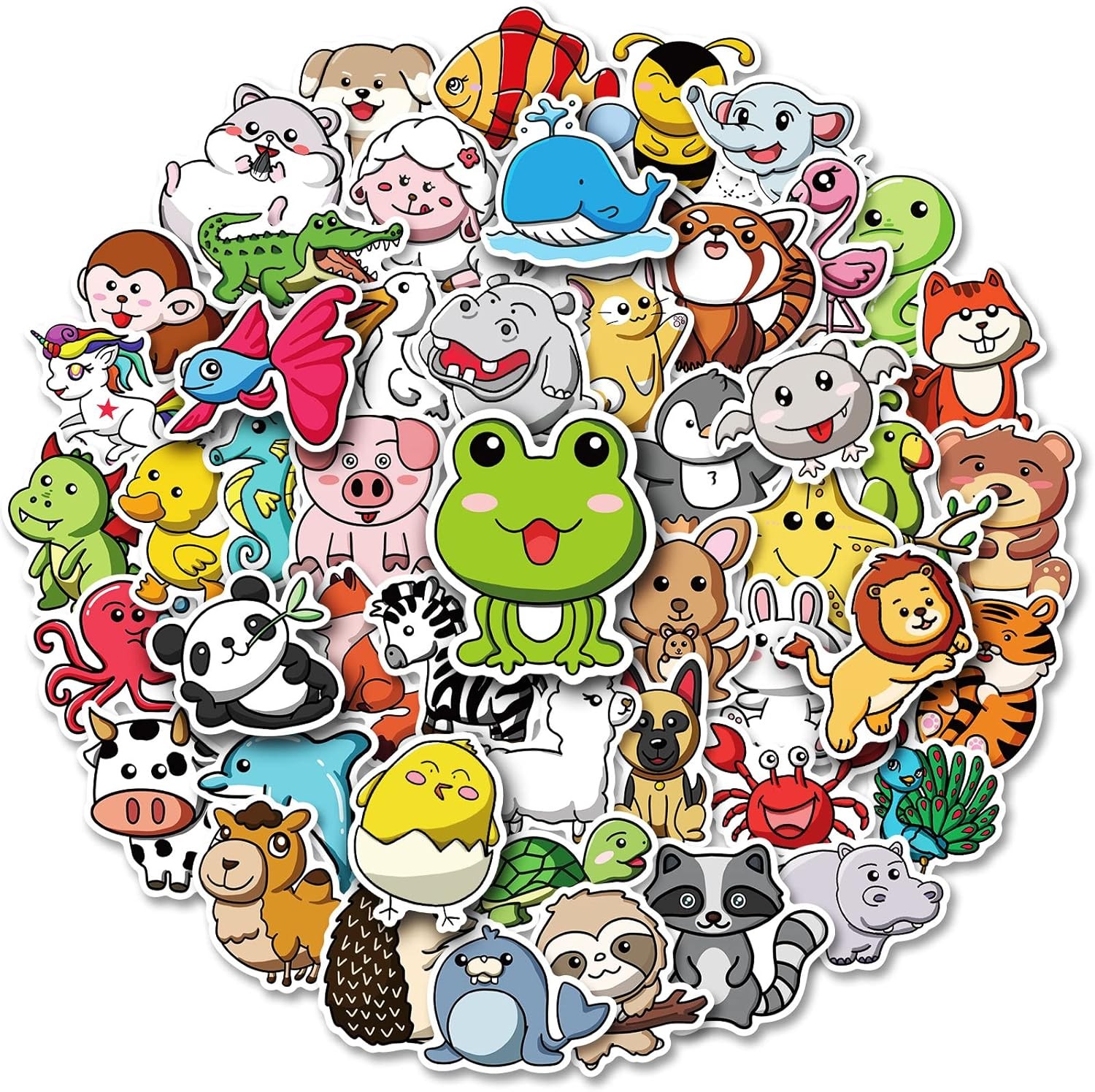 100Pcs Water Bottle Stickers, Safe Fade-Resistant Waterproof Vinyl Stickers for