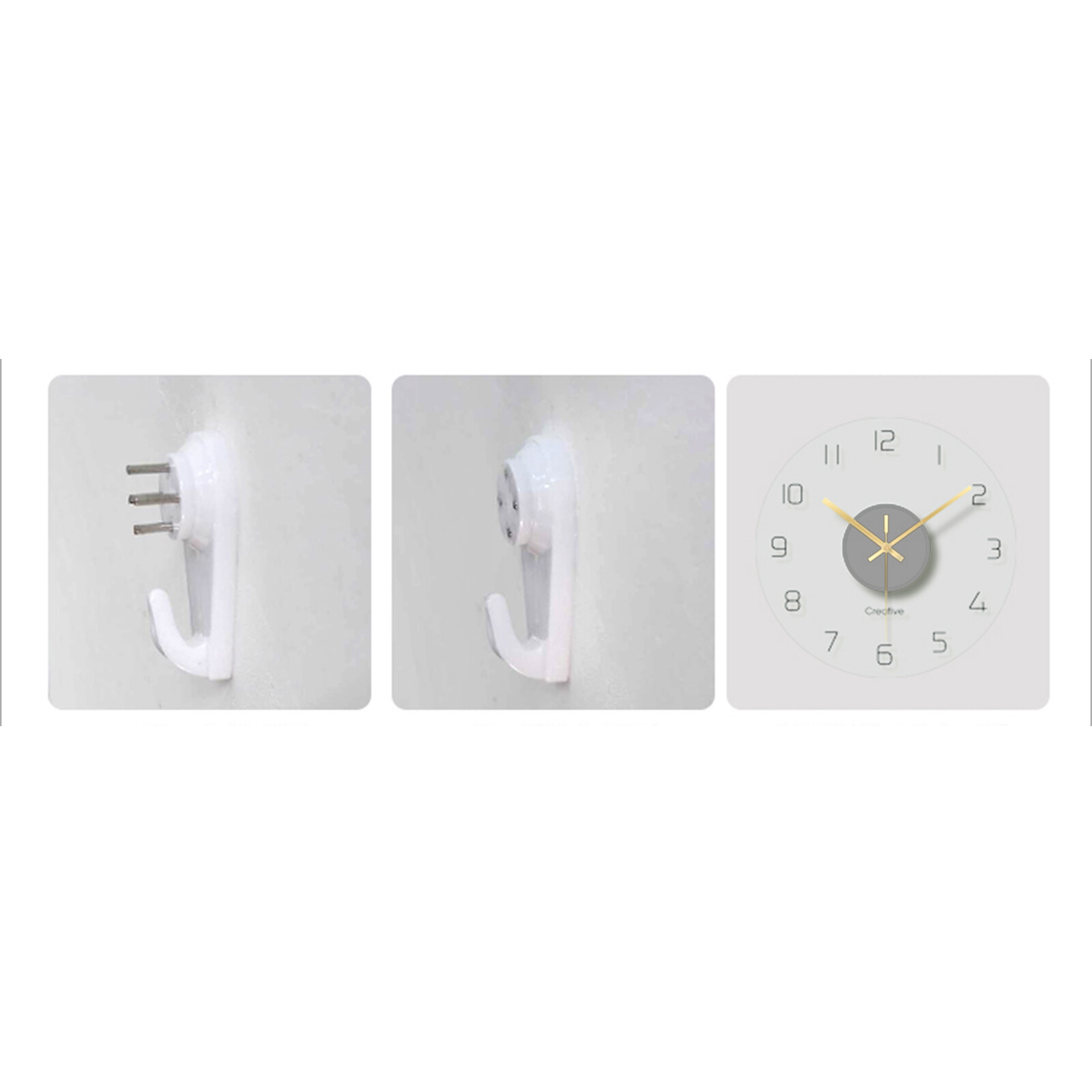 30cm Ultra Thin Design Wall Clock Large Modern Home Office Round Wall Clock