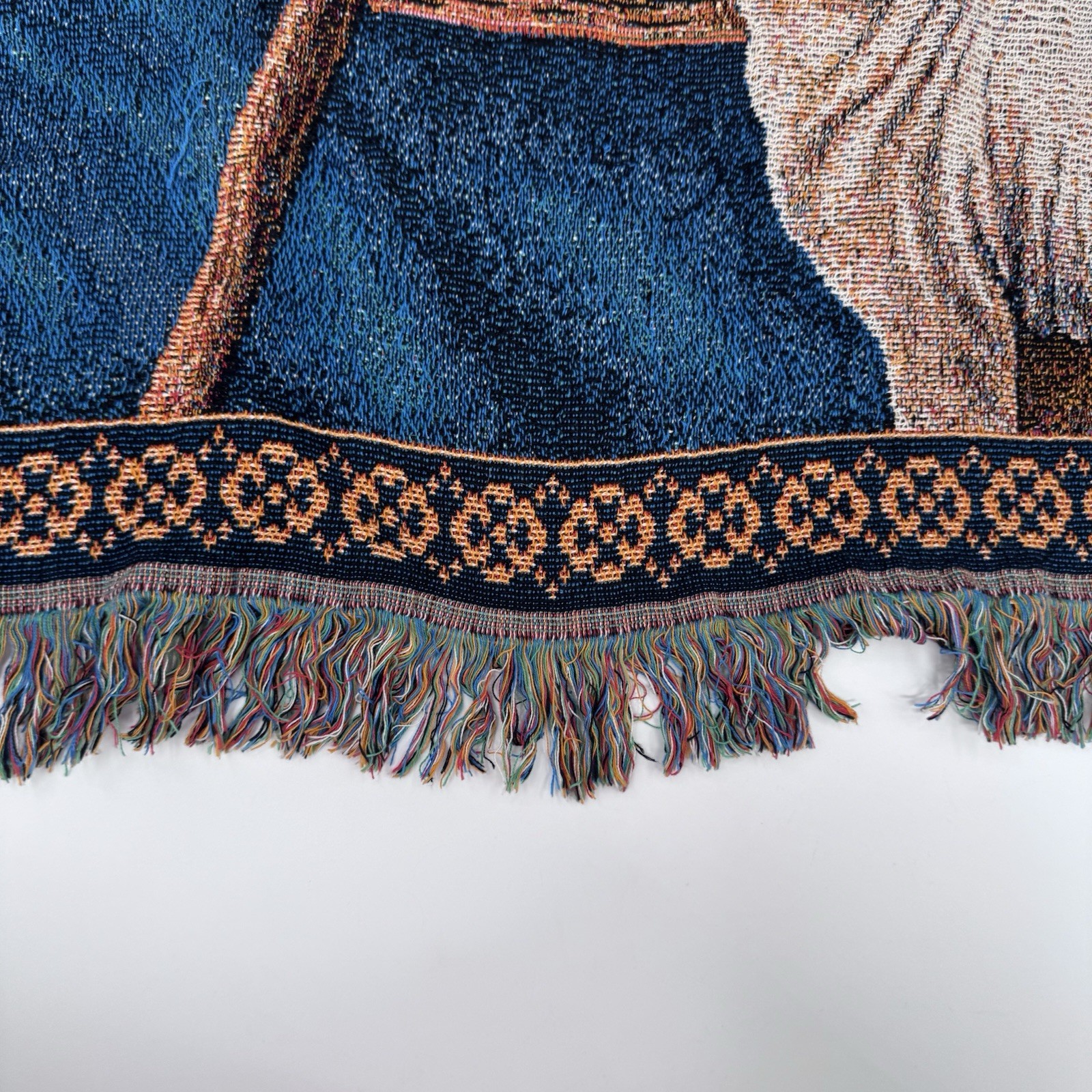 Christmas Tapestry Throw Blanket Nativity Scene Jesus 44 X 60 Fast Shipping
