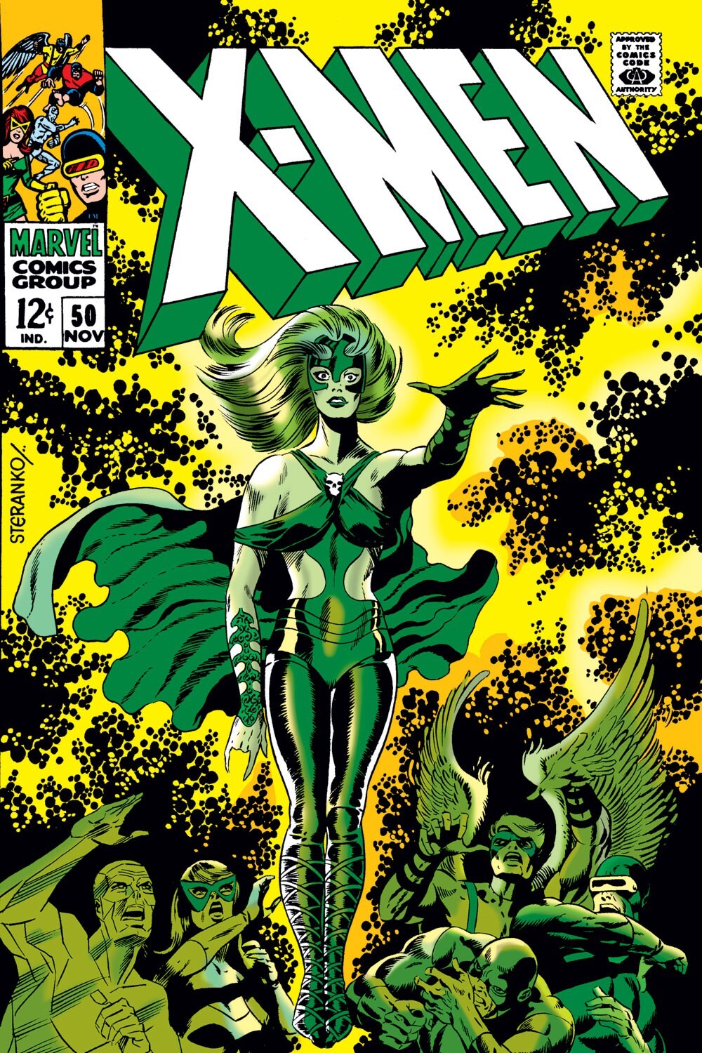 THE X-MEN #50 COMIC BOOK COVER 11″x17″ POSTER PRINT
