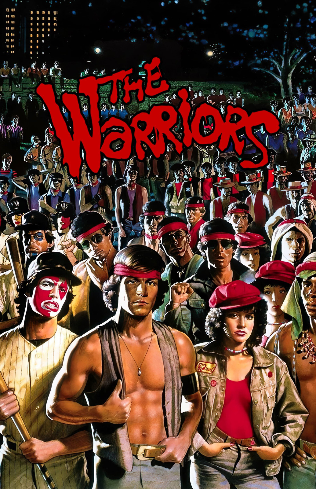 AA5532 The Warriors Film By Walter Hill 1979 Cast Movie Poster 11×17