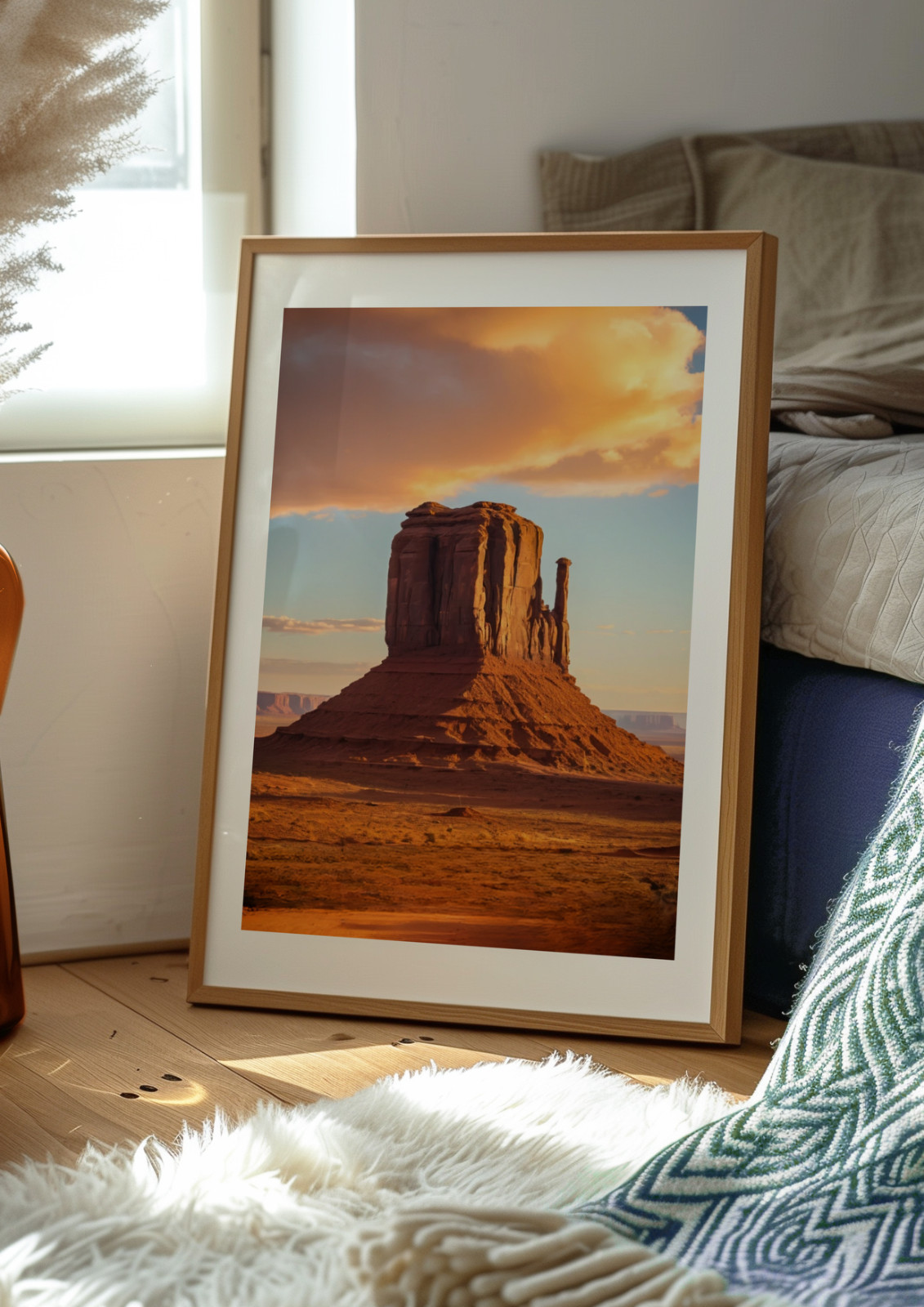 Desert Wall Art Rustic Print Western Poster Vintage Southwestern Decor Home Art