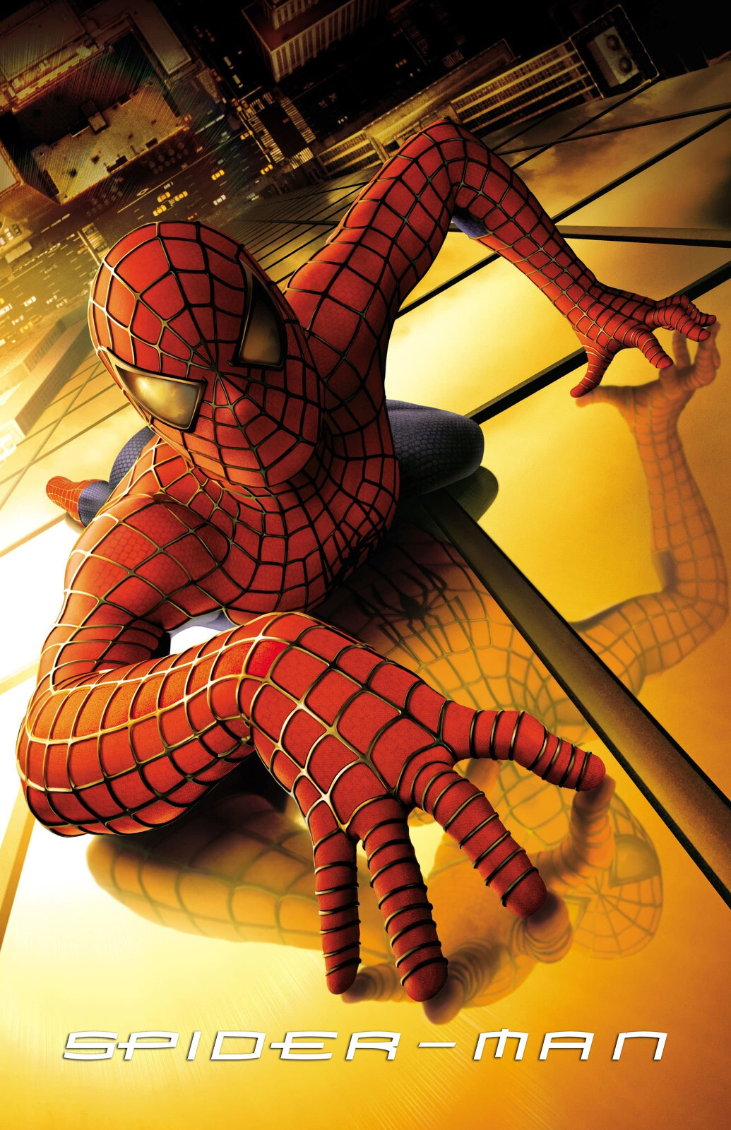 AA4002 Spider Man Film By Sam Raimi 2002 Actor Movie Poster 11×17