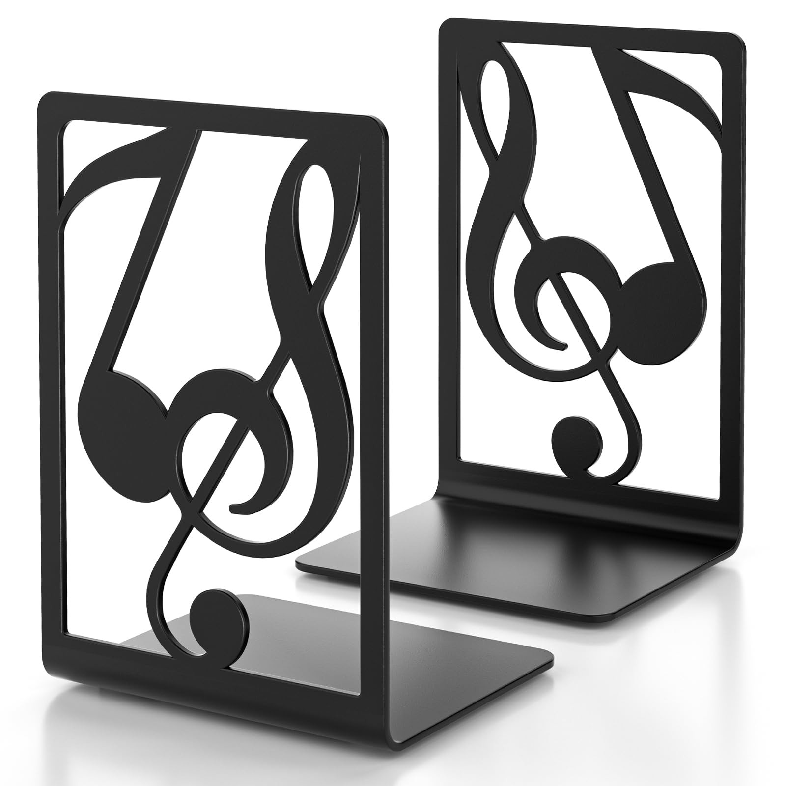Book Ends, Bookends, Ends for Shelves, Heavy 1 Pair, Music