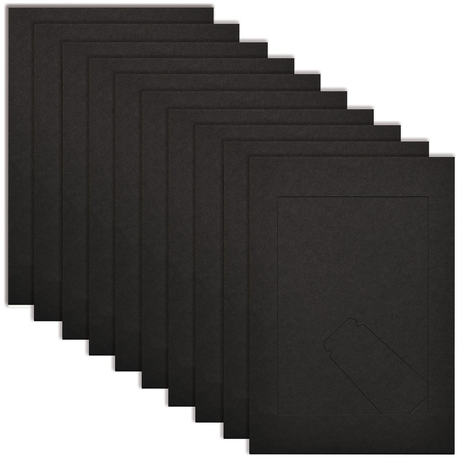 Picture Frames for 4 x 6 Inch Inserts, 50 Pack, Heavy Cardstock Photo Frame w…