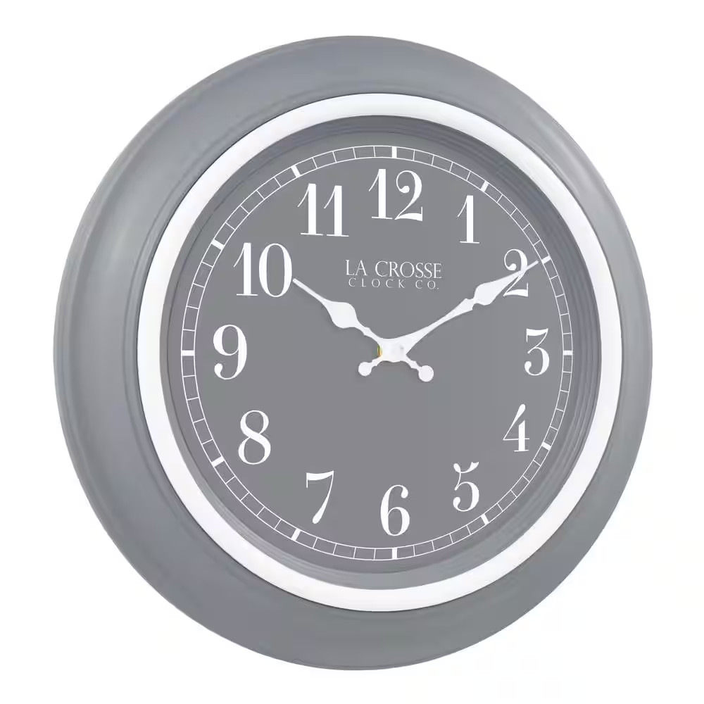 18 In. Louisa Quartz Analog Wall Clock