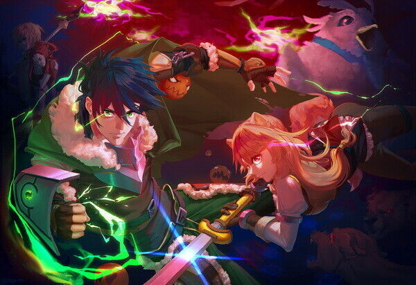 283093 The Rising of the Shield Hero Adventure Fantasy Anime PRINT POSTER