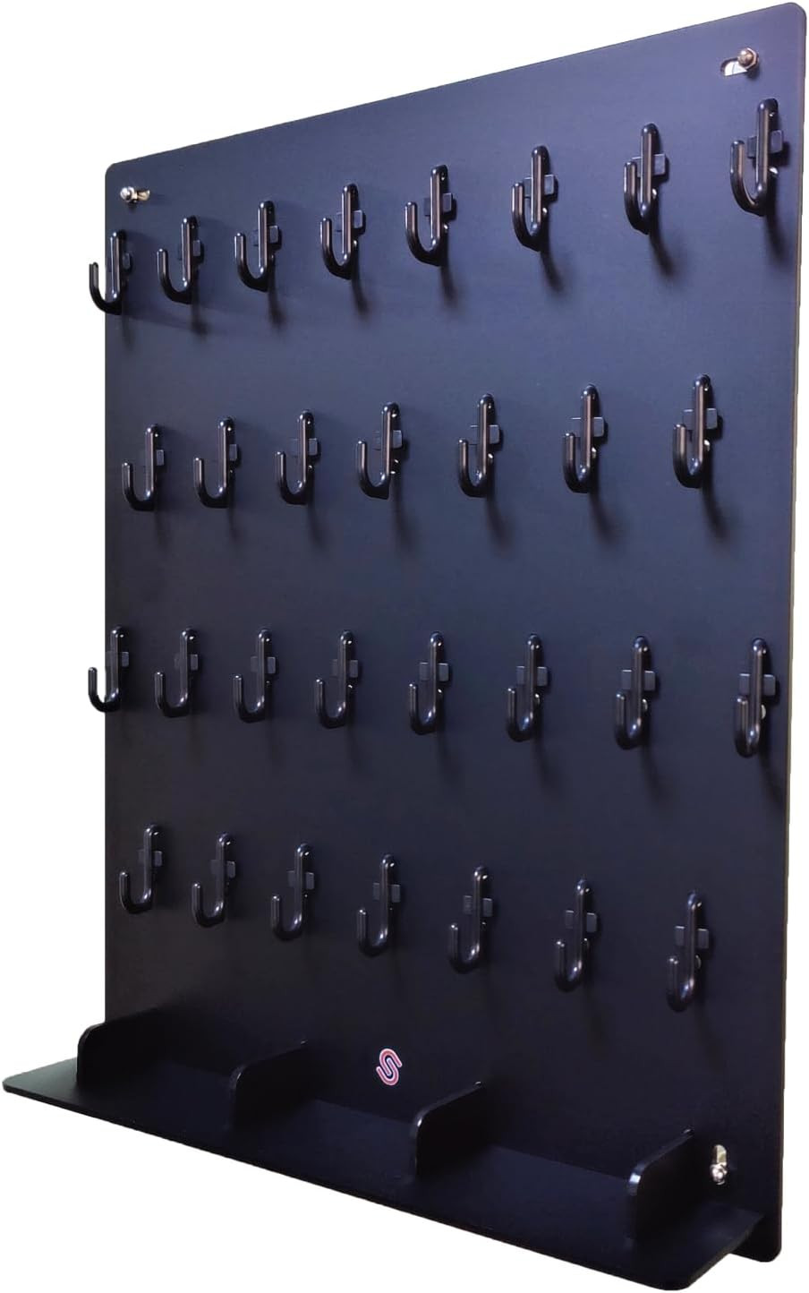 P0004 Acrylic Key Hooks Upgrade Thick Buckle 14 3/4ʺW X 18 3/4ʺL Wall-Mounted Ke