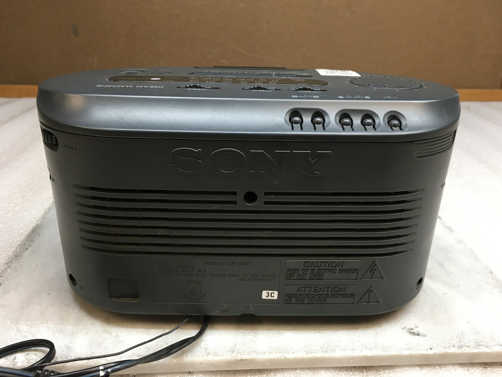 Sony ICF-CS650 Dream Machine FM/AM 2 Bands Radio and Casette Player – Tested