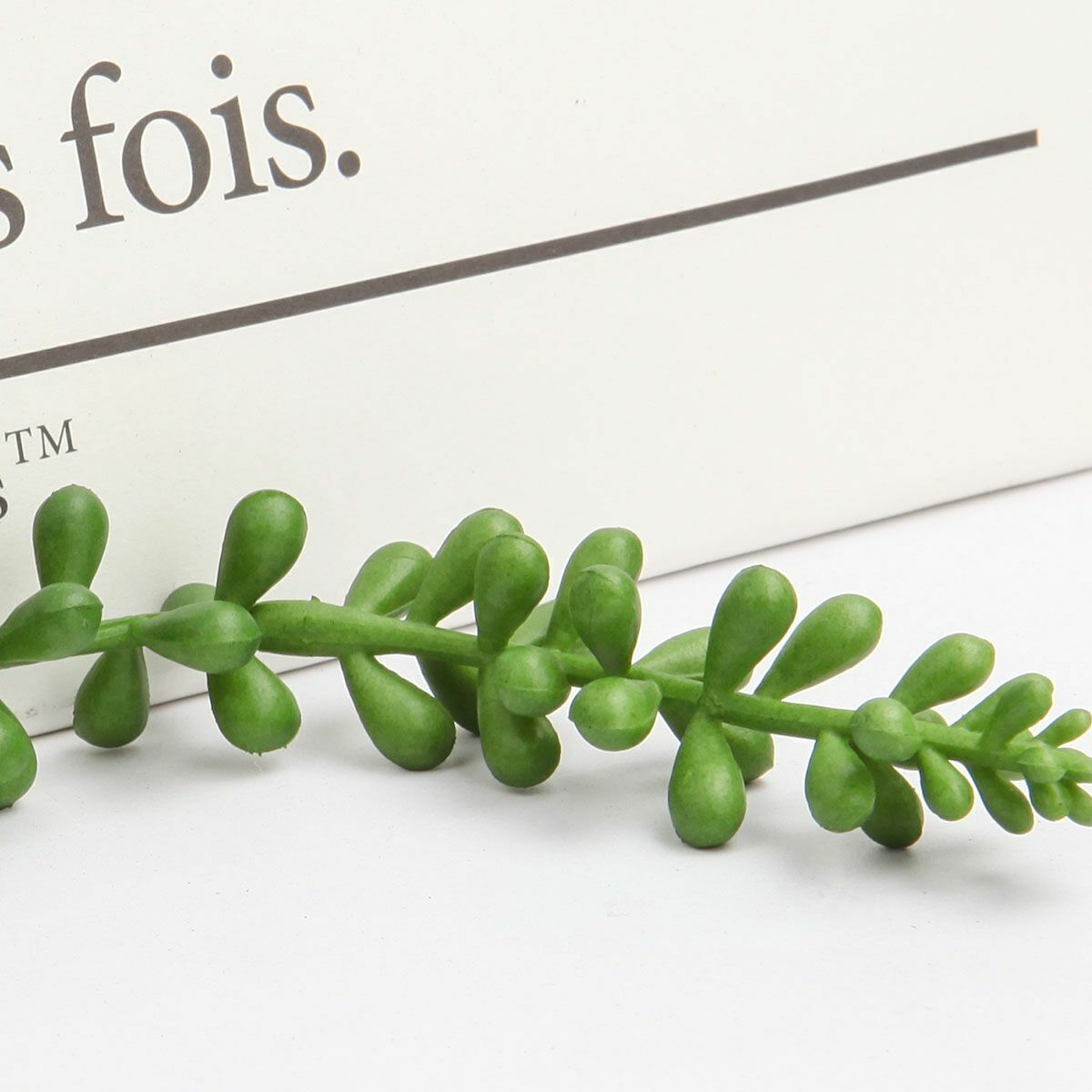 2x Artificial Hanging Plant Fake Vine Ivy Succulents String of Pearls Home Decor