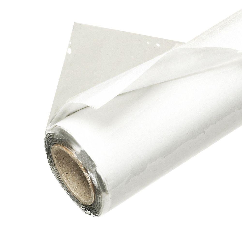 V44216/6 Crystal Clear Vinyl Sheeting-Packaged Rolls, 44″ x 18′ x 4Mil