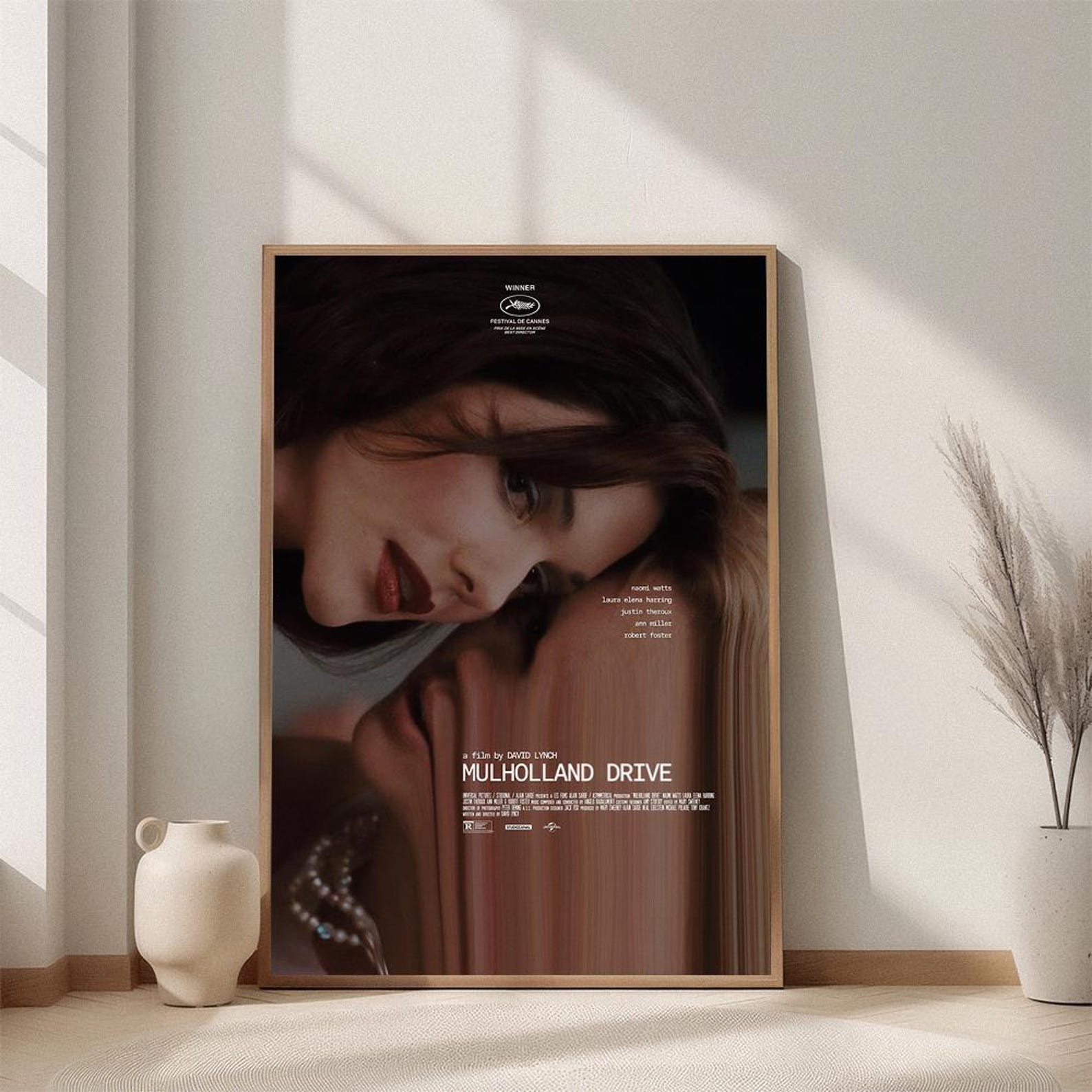 Mulholland Drive Movie Poster Print – David Lynch Neo-Noir Film Wall Art