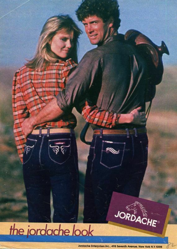 JORDACHE JEANS Wall Poster Vintage Retro Promo Poster – POSTER 20×30