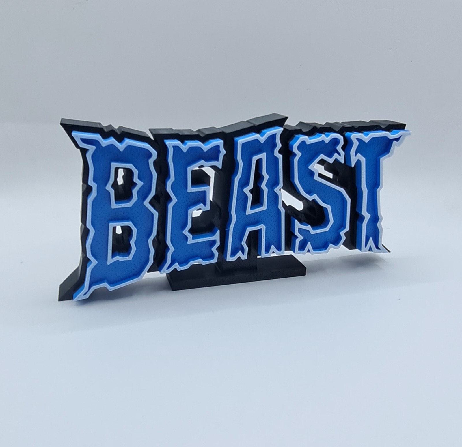 X-MEN Beast Logo Sign Desktop Shelf Art