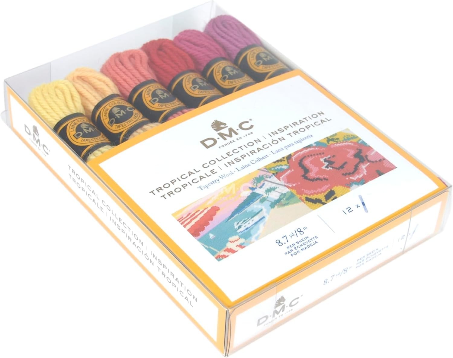 Tropical Collection Tapestry Wool – 12 Count Skeins