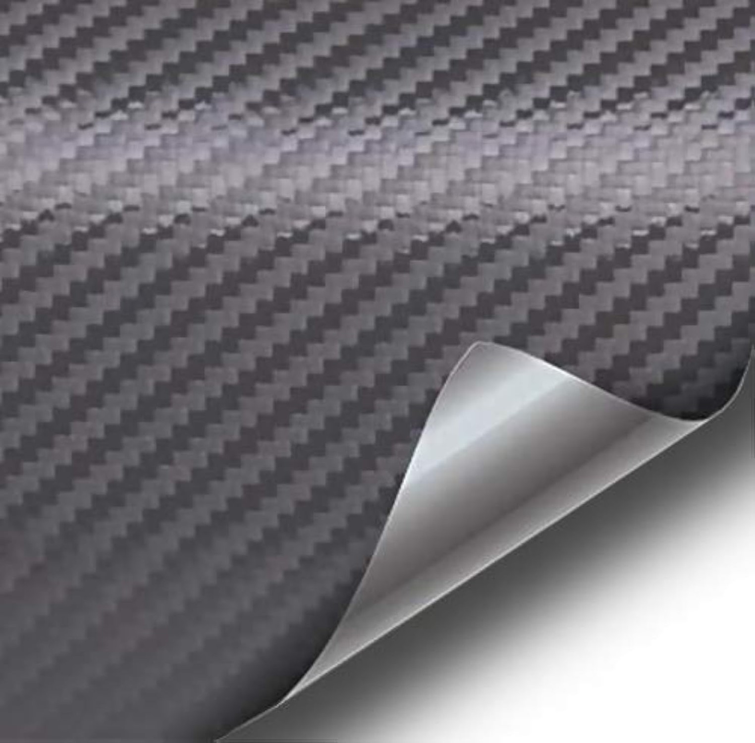 VViViD XPO Gunmetal Grey Carbon Fiber 5 Feet x 1 Foot Car Wrap Vinyl Roll wit…
