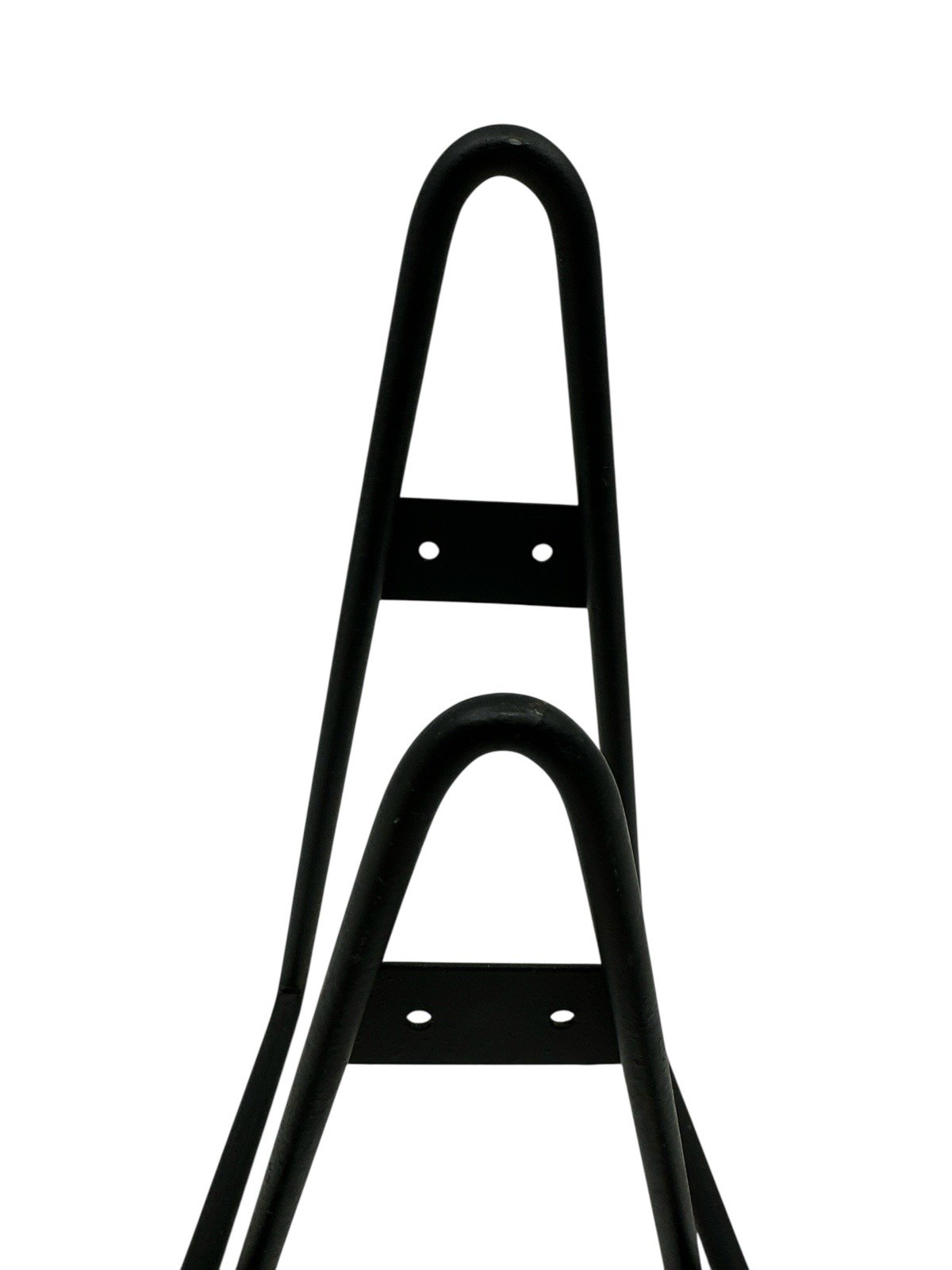 2 Decorative Black Metal Plate Stands Hangers Heavy Sturdy 5″ X 7.5″in