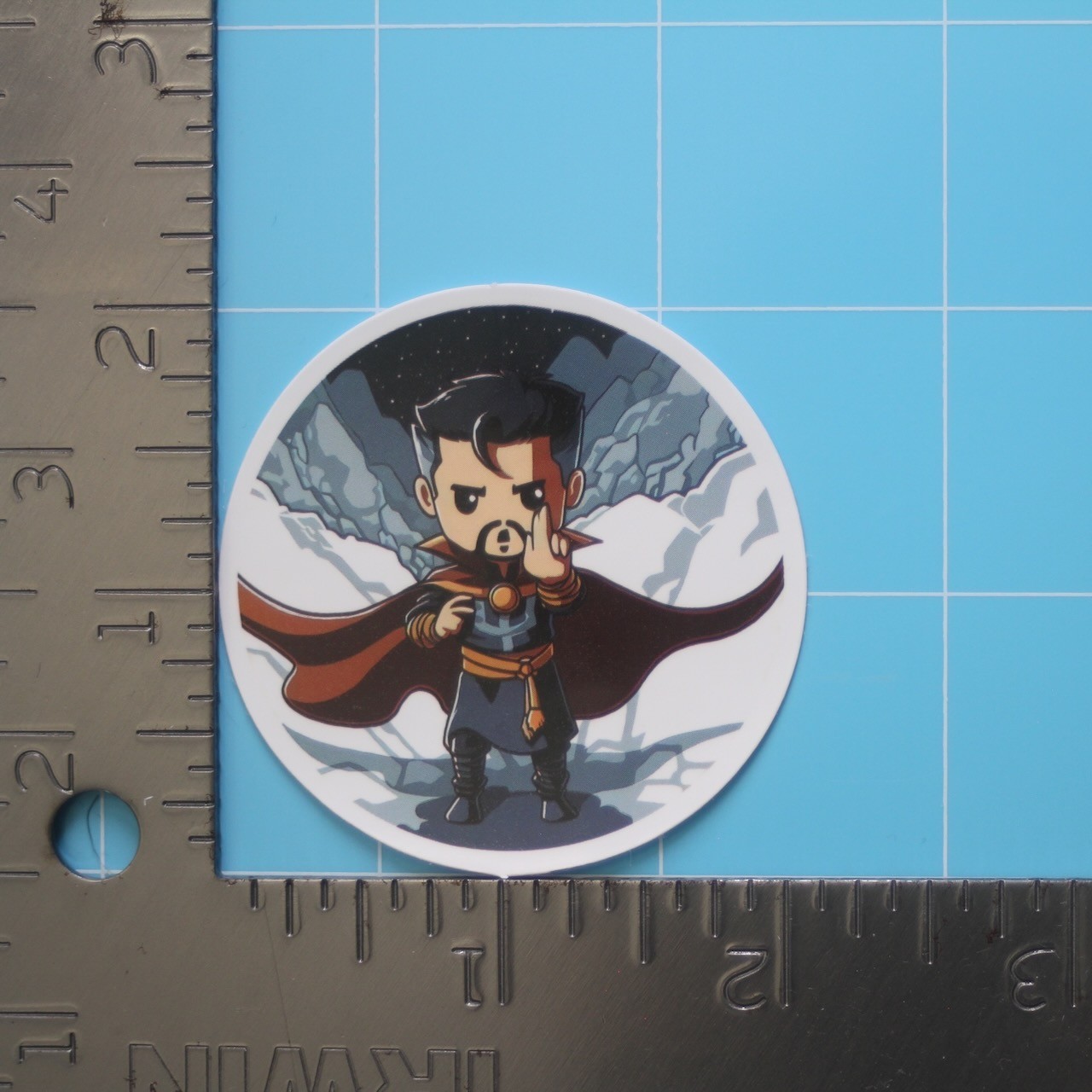 Marvel Universe Sticker (DR. STRANGE) MCU Superheroes, Gloss PVC Decal