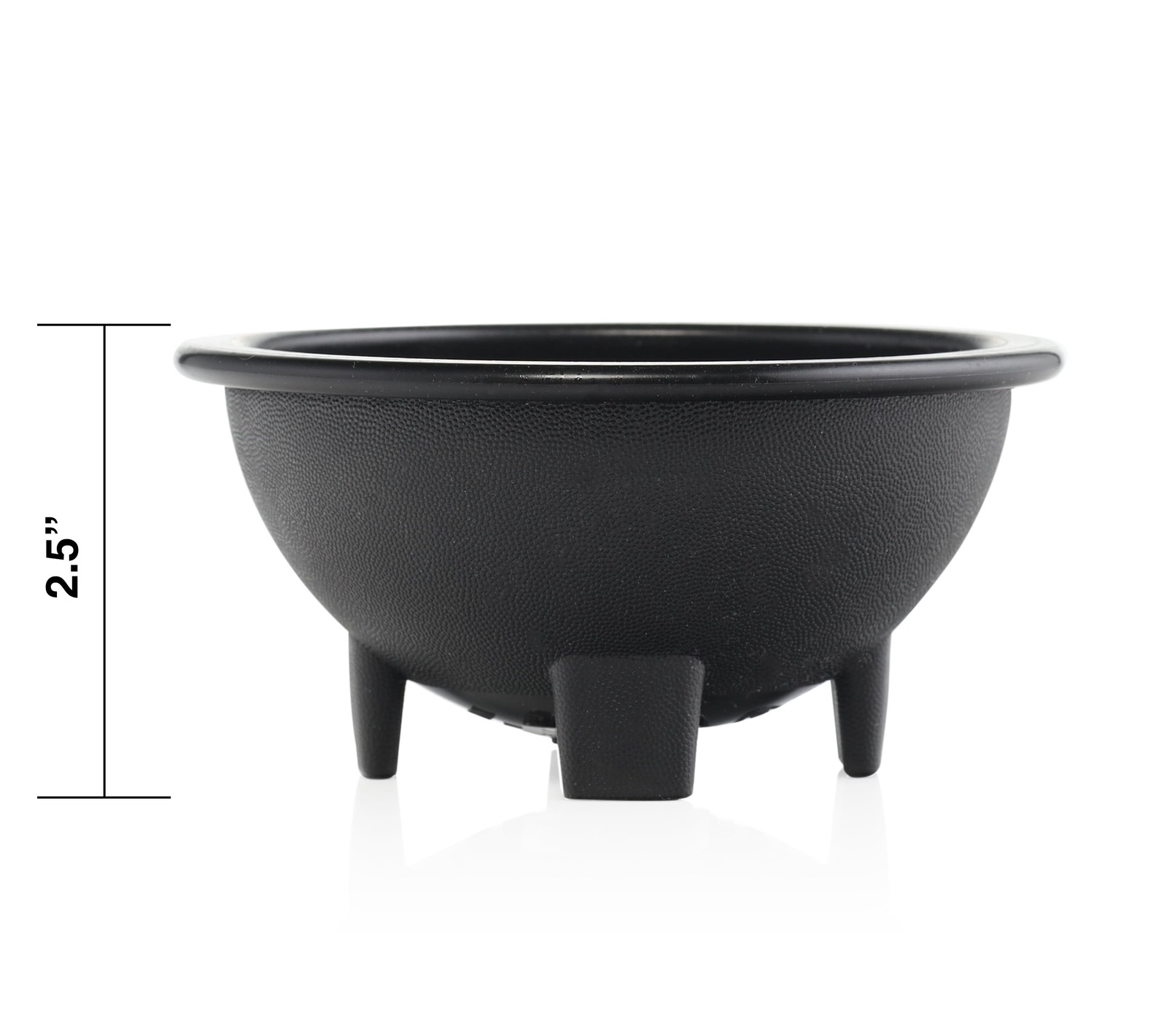 (6 pack 10 oz Small Black Salsa Serving Dish