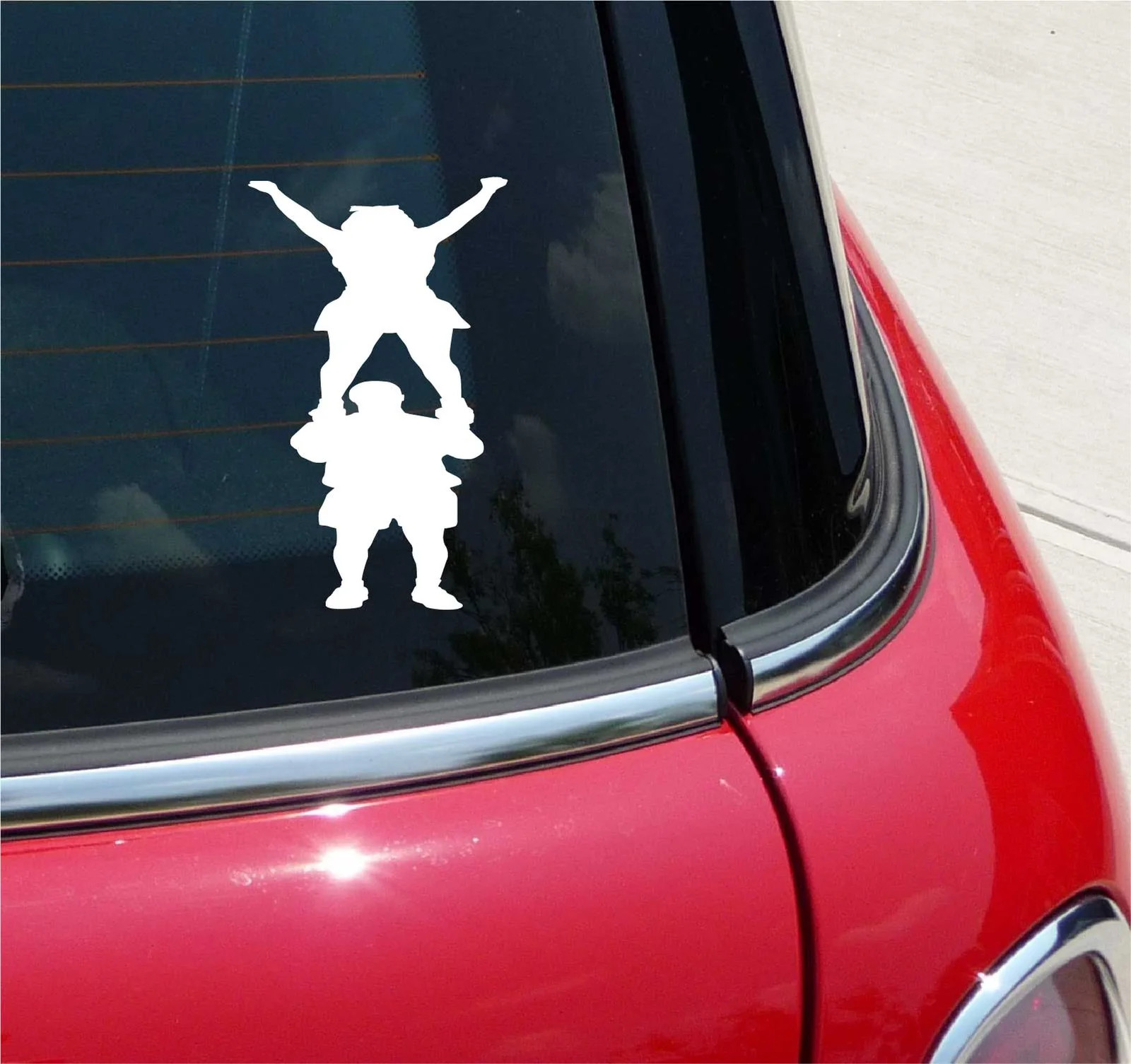 CHEERLEADING #1 CHEER CHEERLEADER GRAPHIC DECAL STICKER ART CAR WALL DECOR