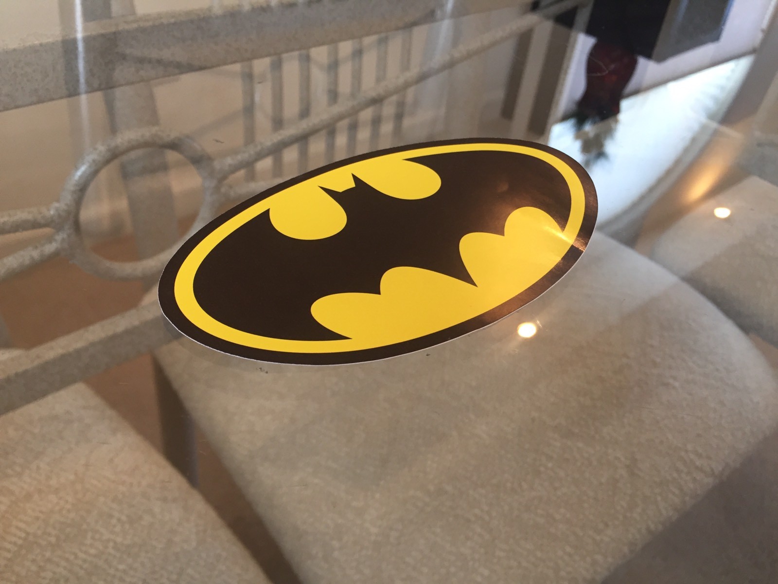 Brand New Colored Batman Logo Sticker Decal Sign Comic Dark Knight