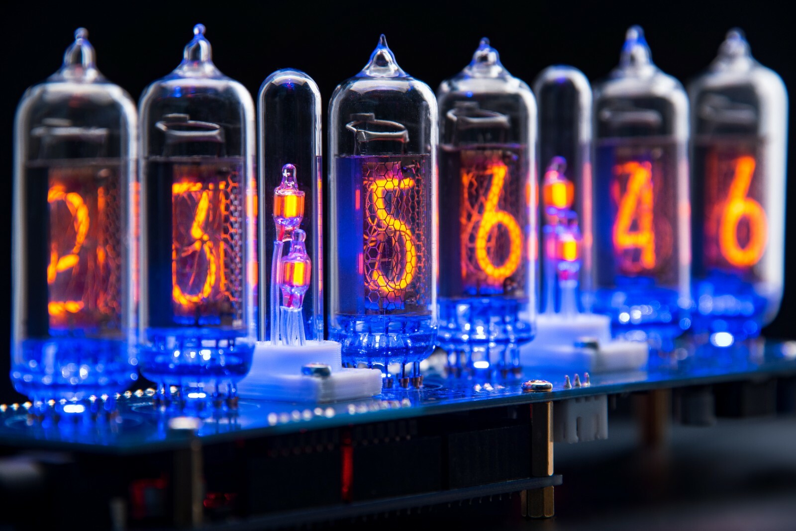 Arduino Shield IN-14 NCS314 Nixie Tubes Clock [TUBES COLUMNS MEGA] FREE SHIPPING
