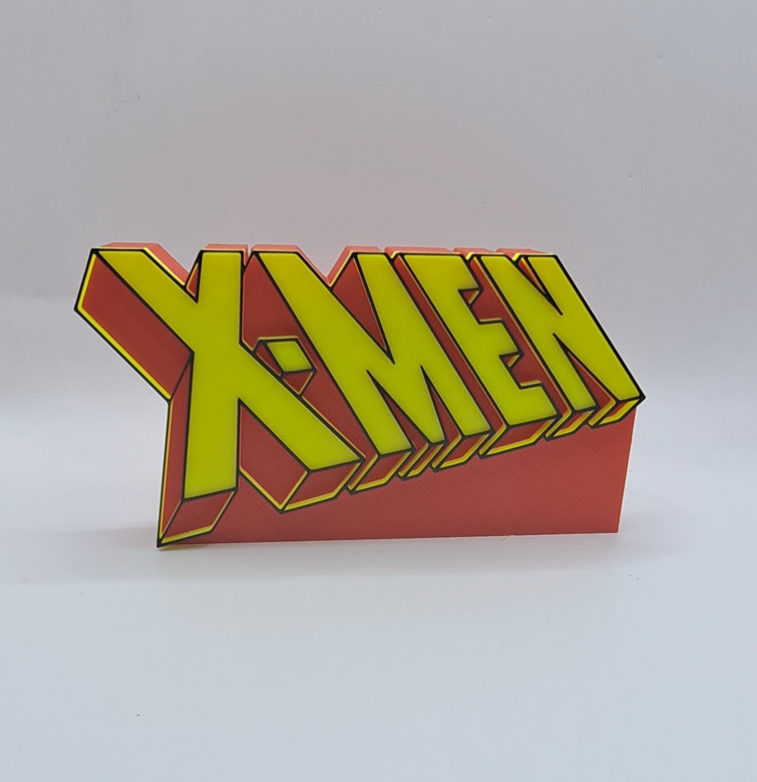 X-MEN Logo Sign Desktop Shelf Art