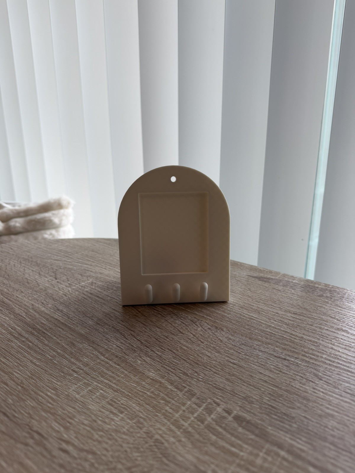 Custom Polaroid Photo Key Holder Personalized Wall Mount Picture Display