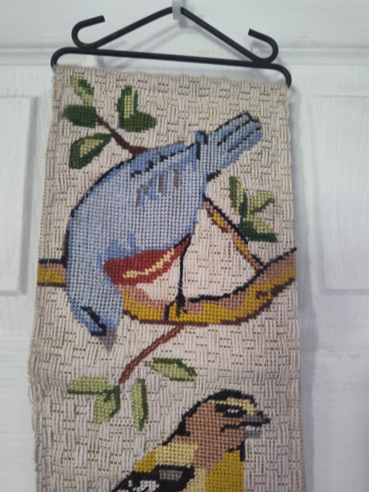 Woven Bird Pattern Tapestry/Multicolor Country Rectangle 40-70 in