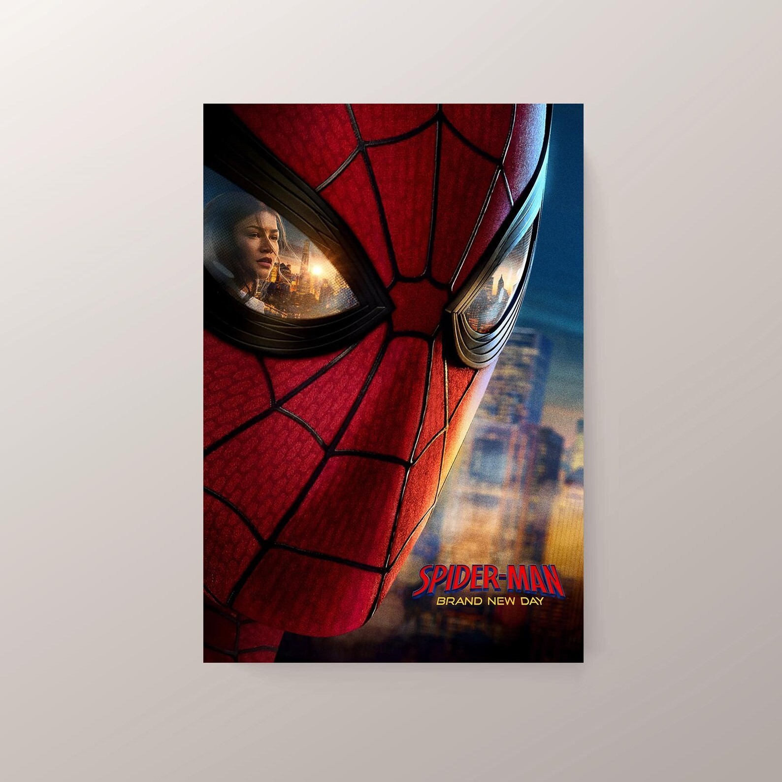 Spider-Man Brand New Day Poster, Superhero Movie Wall Art, Marvel Fan – Unframed