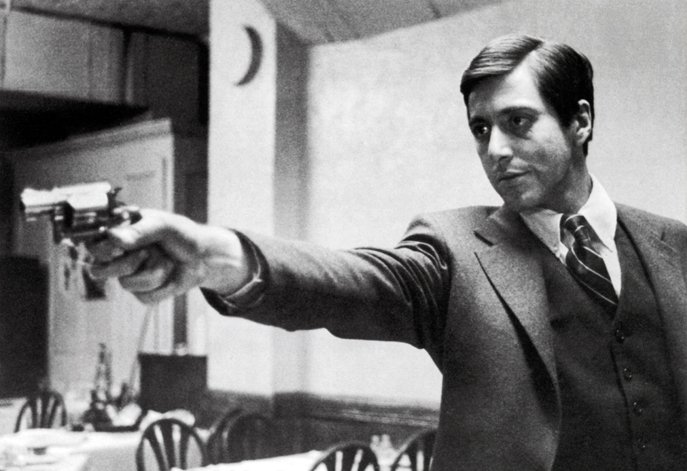 The Godfather Poster, Restaurant, Michael Corleone, Mafia, New York City
