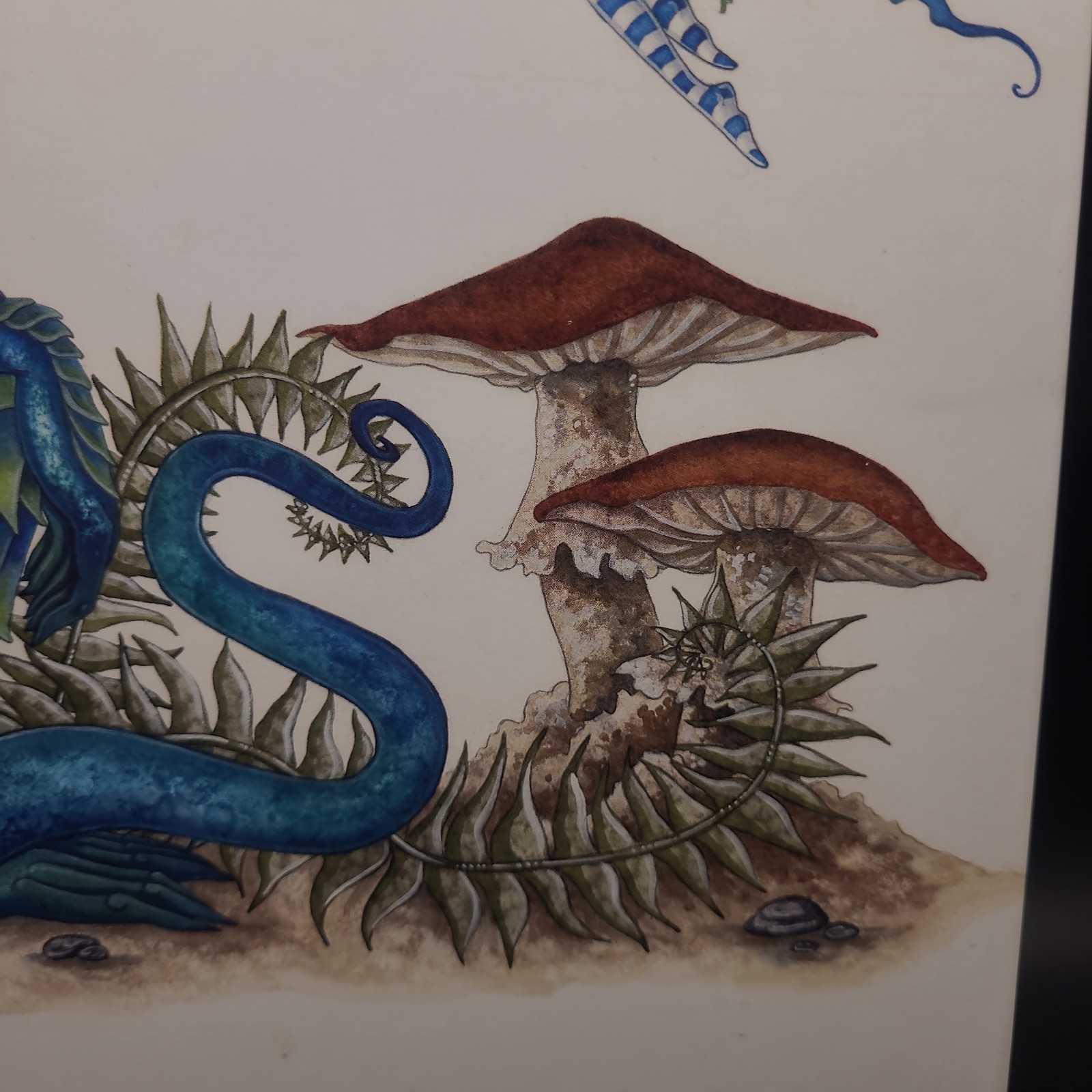 Amy Brown – Dragon And Fairy – Tree-Free Greetings Art Plaque 11.25 In.