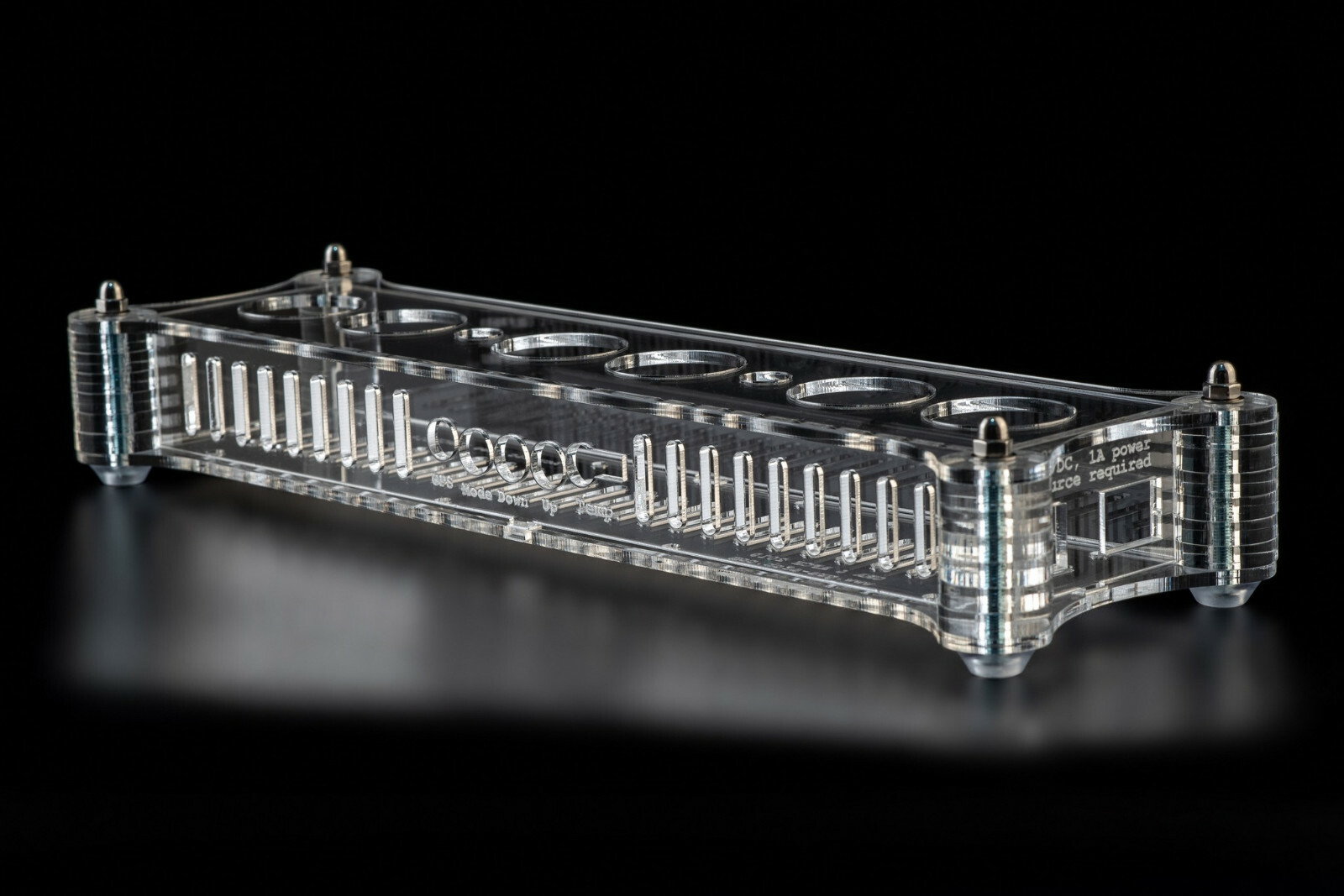 Acrylic Case for IN-18 Arduino Shield Nixie Tubes Clocks