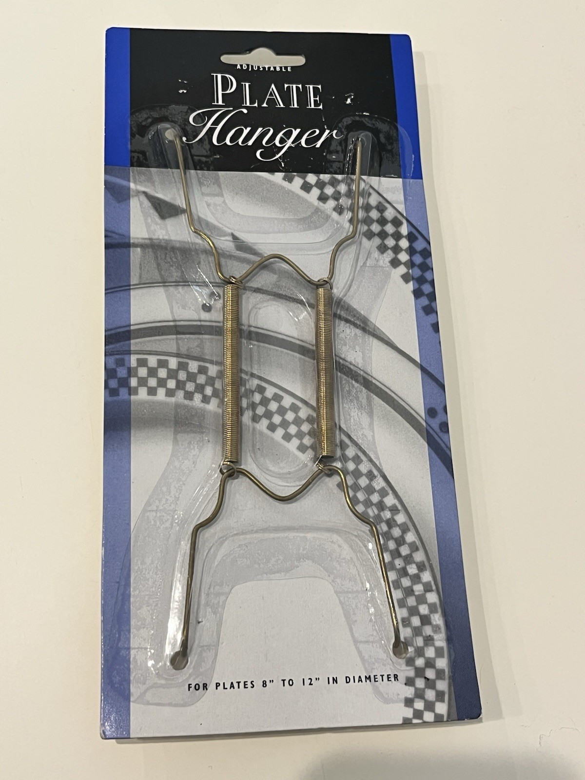 Plate Hanger For Plates 8″ to 12″ NOS Sealed Adjustable