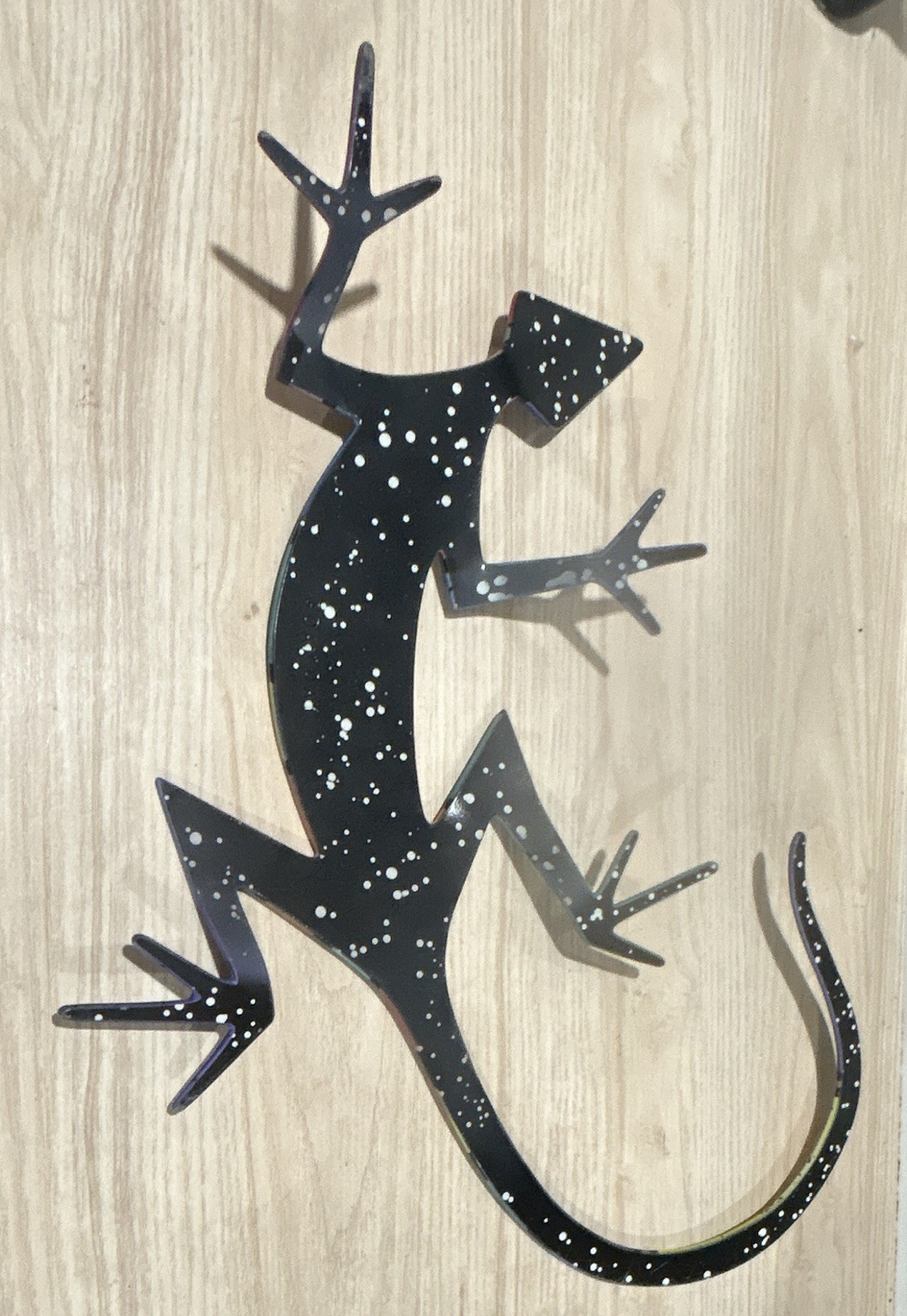 Dan Day Original Heavy Metal Colorful Lizard