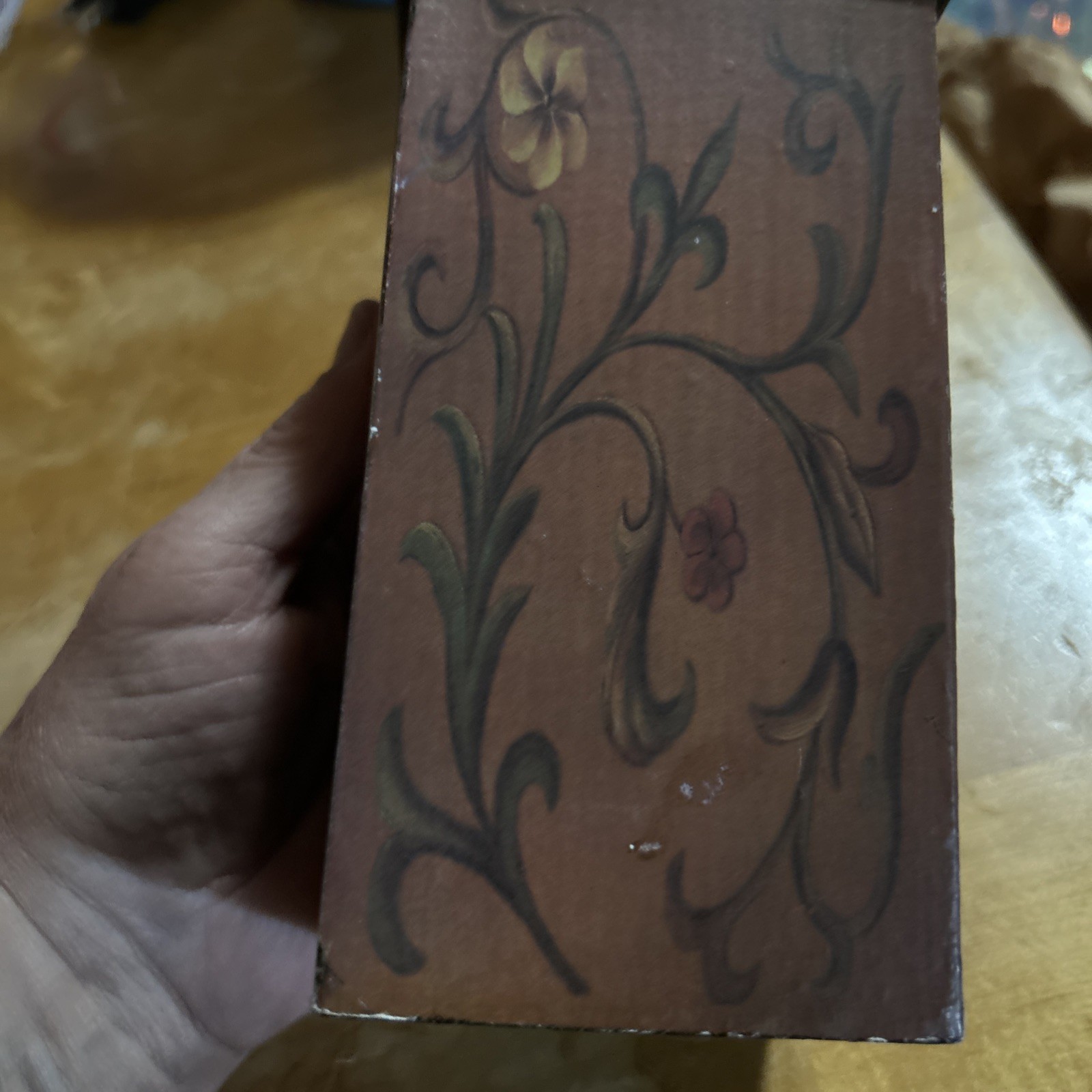 CBK Tin Printed JOY 6” Vase Set (3), storage, decoration, READ please