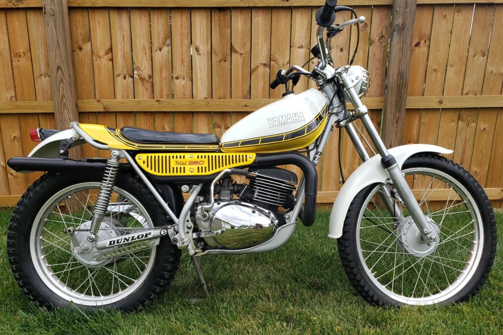 1974 Yamaha TY250 Motocross Motorcycle POSTER 24 X 36 INCH Sweet!
