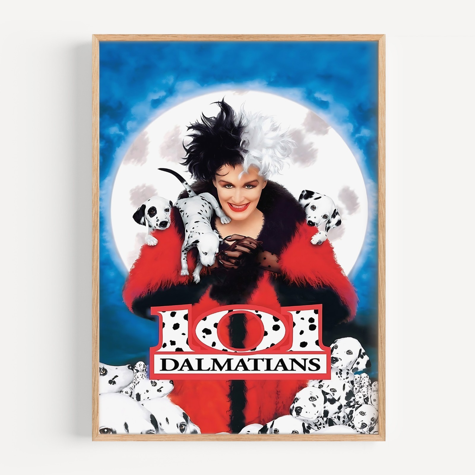 101 Dalmatians (1996) Movie Poster Wall Art Print