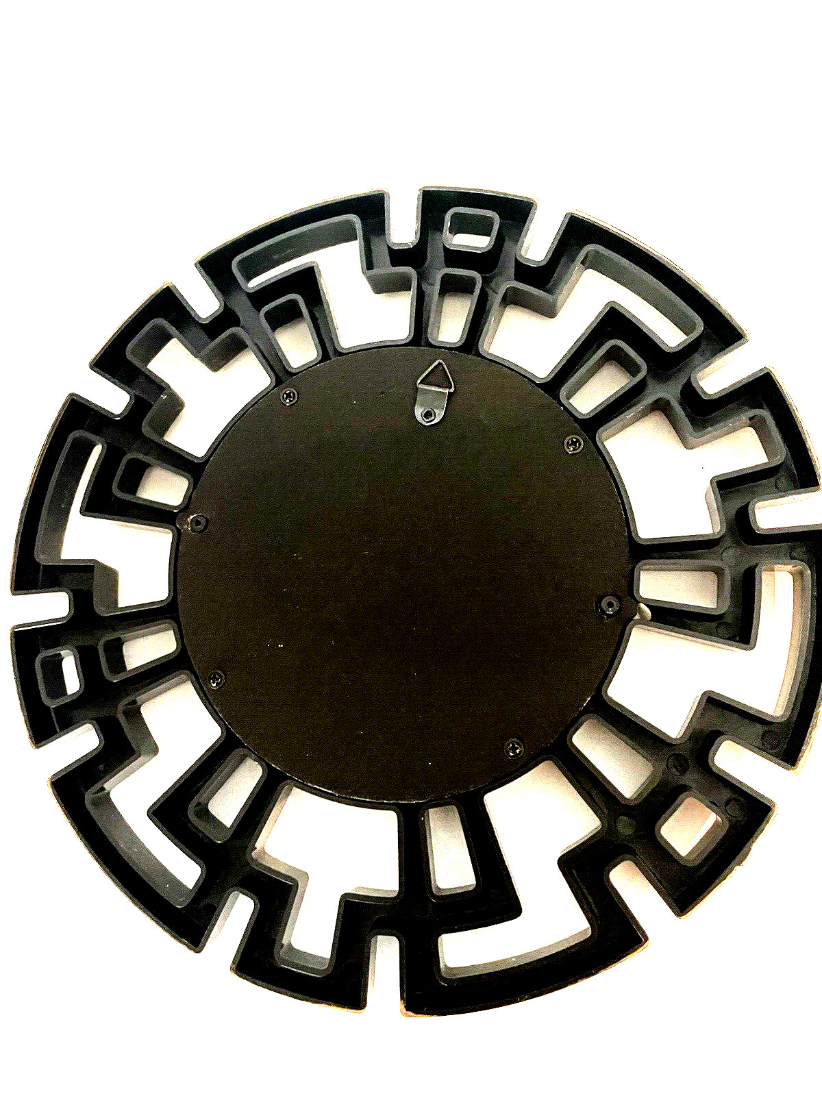 THREE (3) GOLDEN/BROWN ACCENT MIRROR 9 1/2″ In Diameter Home Interior