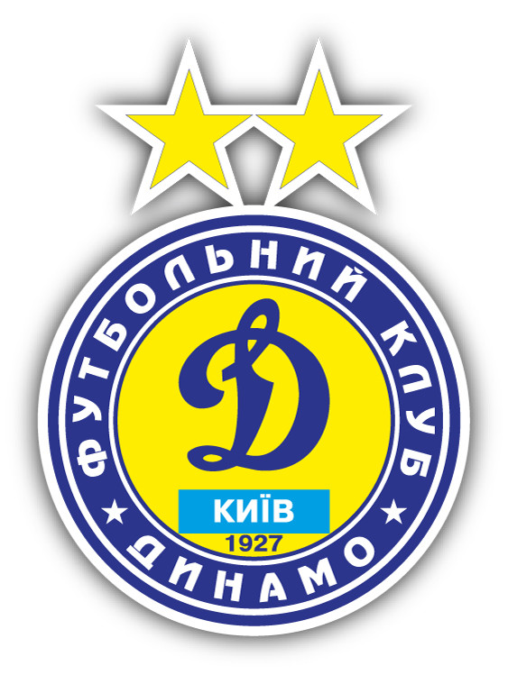 FC Dynamo Kyiv Ukraine Soccer Football Car Bumper Sticker Decal 4” x 5”